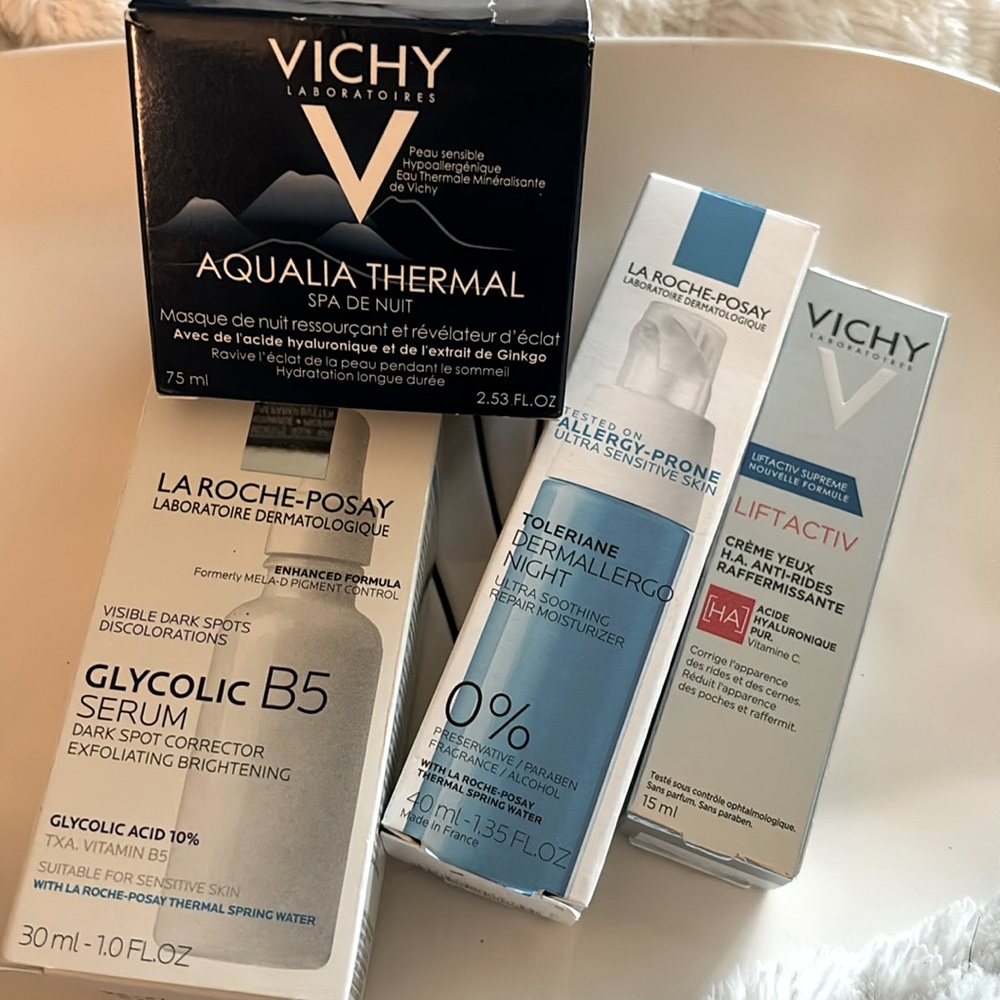 La Roche-Posay and Vichy Skincare bundle NWT/ sealed NEW